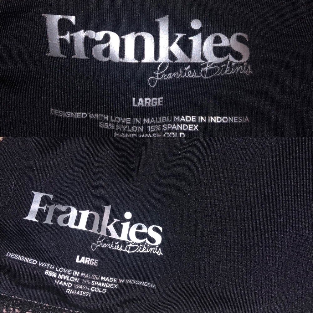 Frankie’s Bikinis 👙 Stormy Top & Bottom - Picture 8 of 8